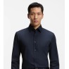 Chemise Slim en popeline de coton stretch facile à repasser